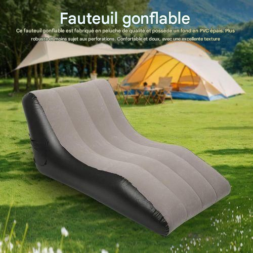 đïž Fauteuil gonflable ergonomique â DĂ©tente et confort absolu