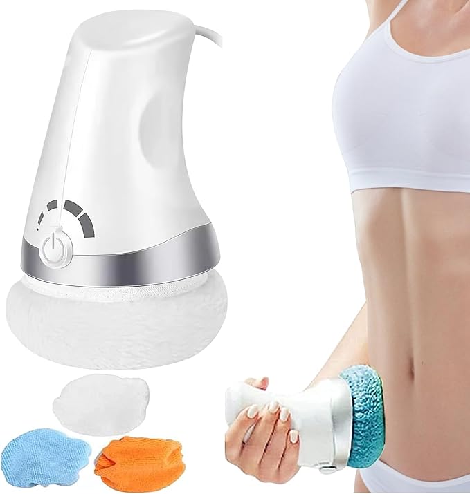 Appareil de Massage Électrique – Sculpte, Tonifie & Détend (avec 3 têtes interchangeables)