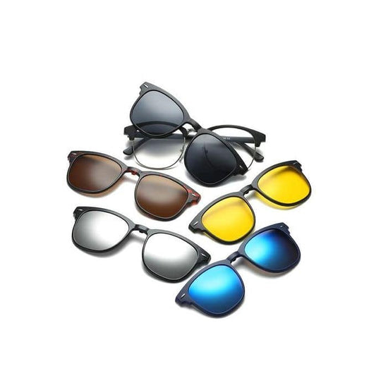 🕶️ Lunettes magnétiques 6 en 1 – élégance, confort et polyvalence